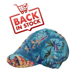 Sweat Absorption and Flame Resistant WELDING CAP in Surfer Print - NWT
